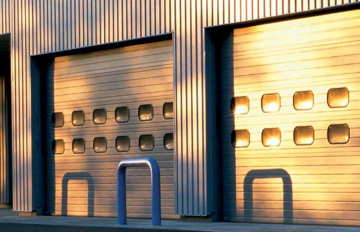 THERMACORE DOOR SYSTEMS INSULATED SECTIONAL DOORS General features and benefits Constructed for superior performance Continuous foamed in place polyurethane insulation and roll-formed, hot-dipped