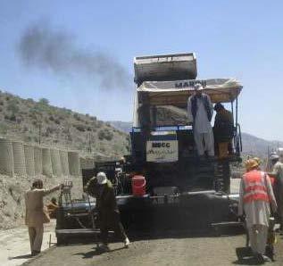 GARDEZ KHOST ROAD CONSTRUCTION MITIGATION: AIR QUALITY If deemed necessary, monitor air quality before construction to provide baseline Routine air quality monitoring in areas of high impact Asphalt