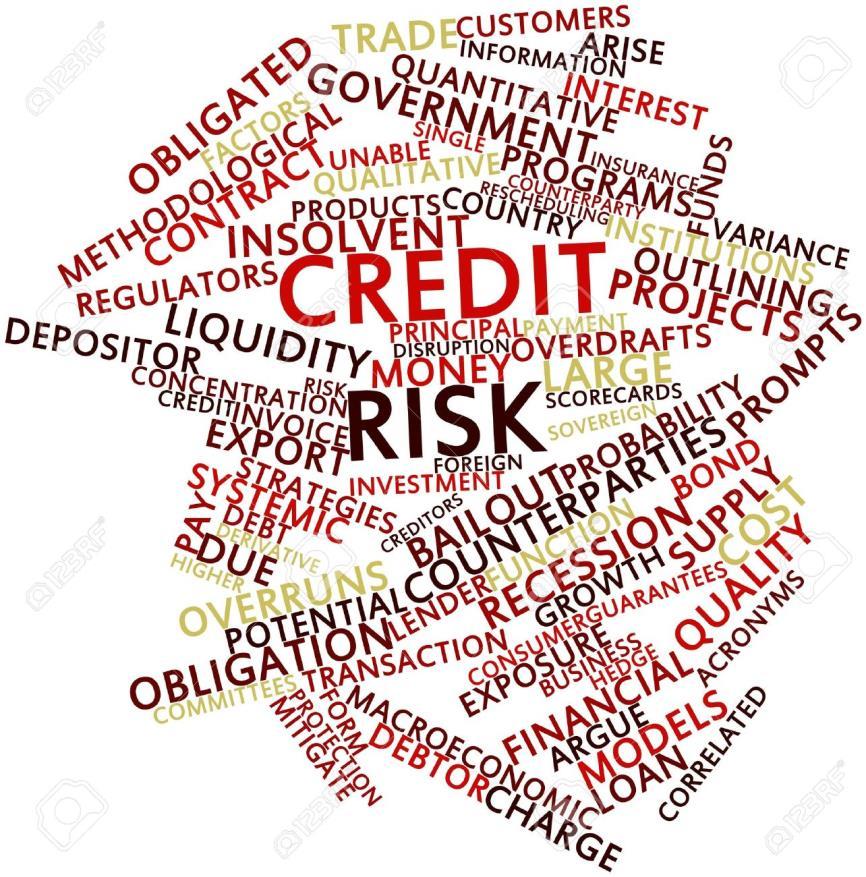 Credit Risks and Liquidity Risk Default of borrowers who applied