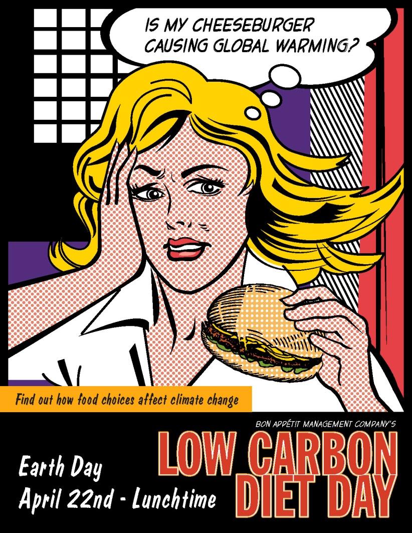 LOW CARBON DIET The Facts: The food system is responsible for 1/3 of global greenhouse gas emissions 18% of global greenhouse gas emissions comes from livestock www.eatlowcarbon.