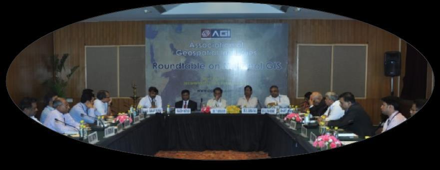marketing and branding: events Organized Round Table Forums: Senior Government leaders on National GIS with AGI Members, 23 rd,