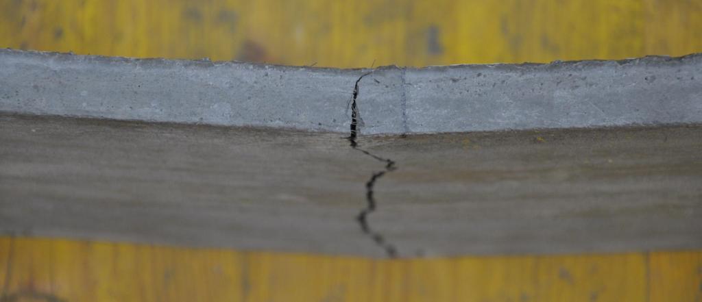Results continuous crack leads to material failure