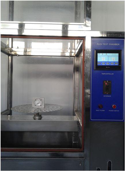 5 l/min ± 5% Water pressure: 30 kpa @ distance of 3m Duration of water spraying test on the wrap surface per m² : 1 min Minimum duration of the test: 3 min Distance