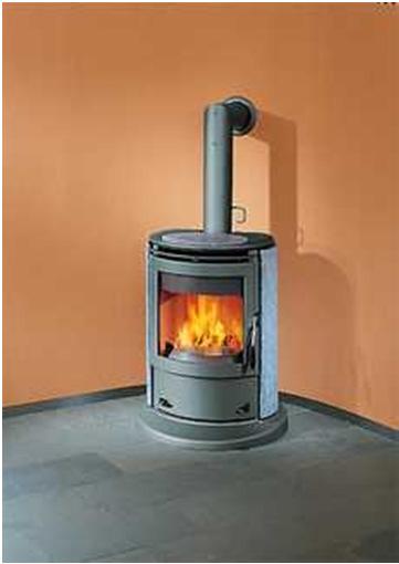 Technology - Biomass Stand-alone stoves providing space heating for a room.