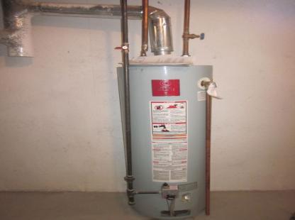 Water Heater Fuel Type: Gas Location: Basement Capacity: 40 Extension: Present Relief Valve: Present Seismic