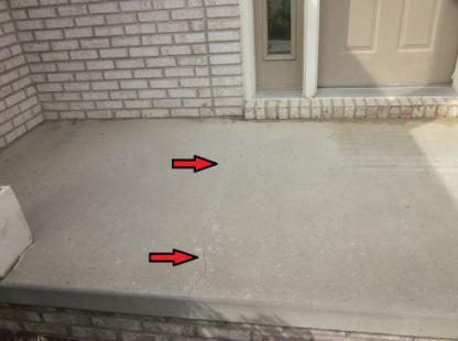 Any reference to grade is limited to only areas around the exterior of the exposed foundation or exterior walls.