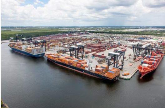 Timing for this project is essential as older fleets are being replaced with much larger ships that have deeper drafts and the Panama Canal has been expanded to accommodate these larger ships.