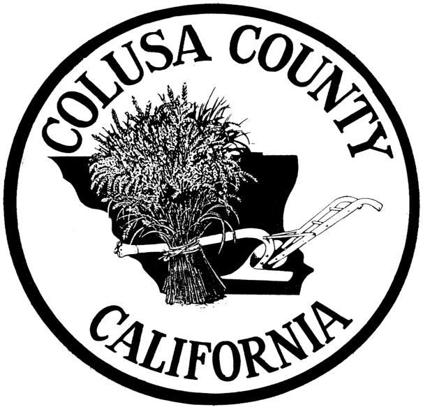 COLUSA COUNTY DEPARTMENT OF AGRICULTURE 00