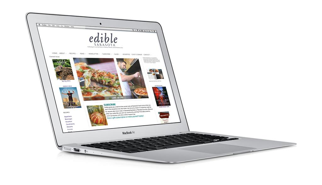 Edible Online As a stand-alone campaign, or as a complement to print advertising, Edible