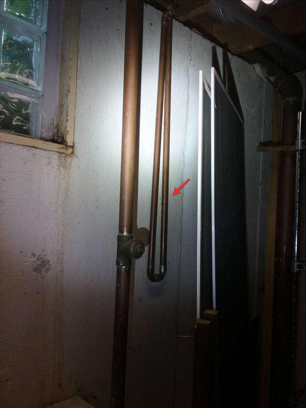 inspection. Always keep an eye on any green/white/puffy fiber on copper pipes there is a potential for a leak in these areas could be soon and or could be 10 years timing is unknown.