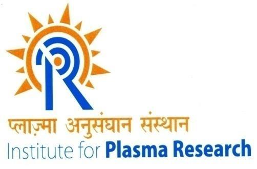 INSTITUTE FOR PLASMA RESEARCH Bhat, Nr Indira Bridge, Gandhinagar 382 428. GUJARAT (INDIA) Tel.