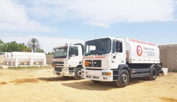 BULK ROAD VEHICLES (BRVS): Petrogas Energy owns and operate a