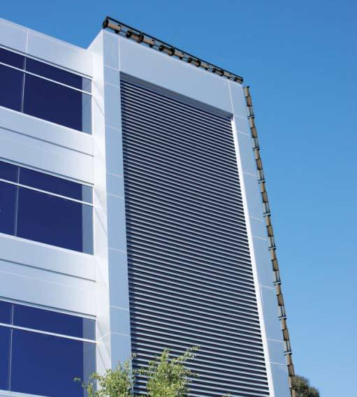 aluminium louvers used in many new architectural style buildings), Windpods Walls could be used