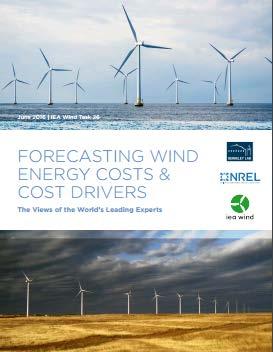 LBNL and NREL 2016 Wind Cost and Cost Drivers Survey Expert elicitation survey of top leading wind technology experts worldwide