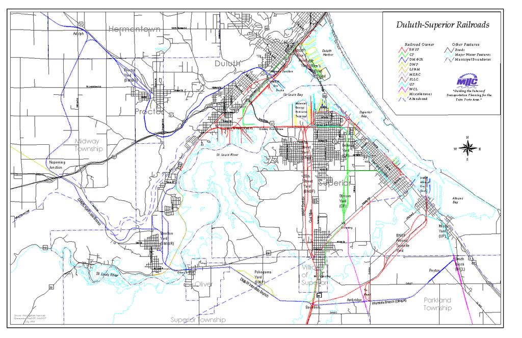 Continue to Explore Intermodal Service Options in Duluth-Superior.