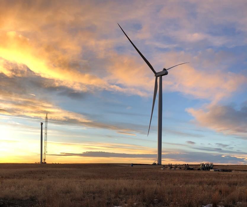 Wind Energy Supports Landowners Financially Wind energy is seen as another cash crop: $1.8 million to the four-county region = annual estimated landowner lease payments from Rush Creek.