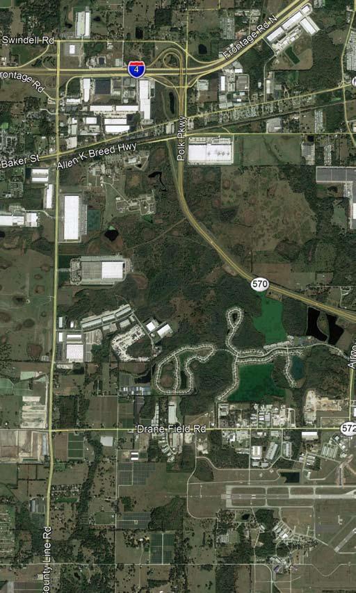 38+ Gross Acres / 31.5± Upland Ac. Potential To Expand to 63± Est. Upland Acres 4141 Hamilton Road, Lakeland, Florida County Line Rd.