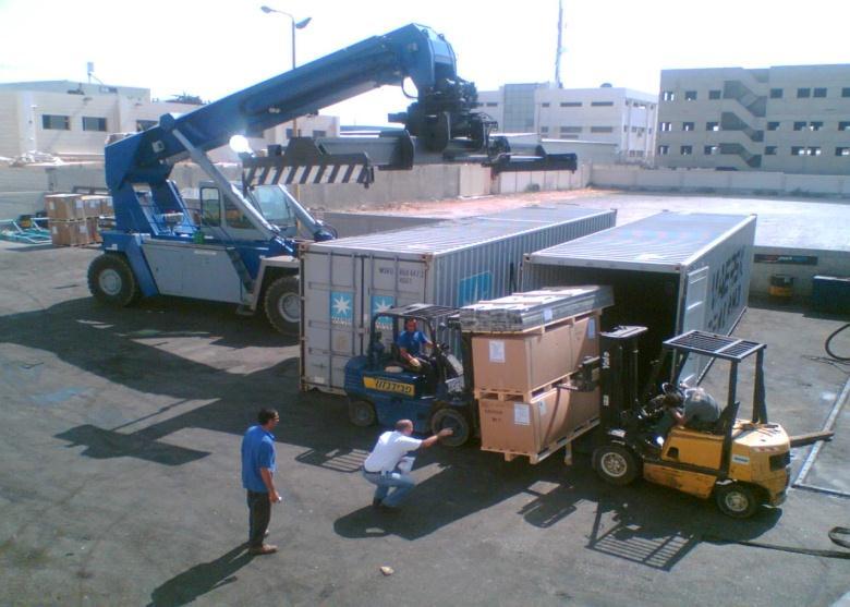 3PL Project services A unique service, combining our freight forwarding activities, Domestic, storage, installation,