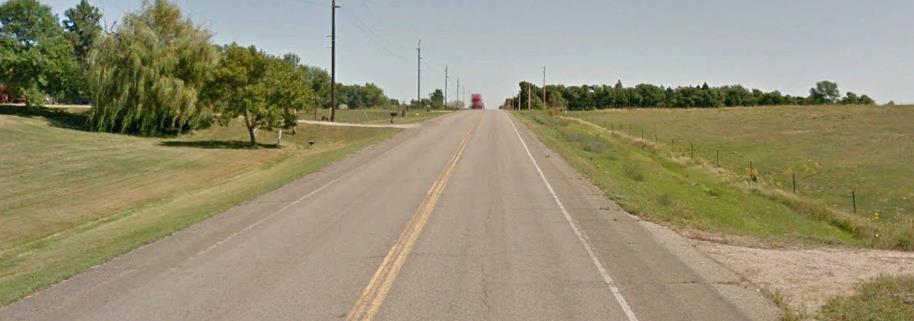 Currently, the local truck route has a four lane urban section near its intersection with SD 37/Dakota Avenue, which then transitions at 21 st Street to a two-lane, rural, 36-foot wide section with