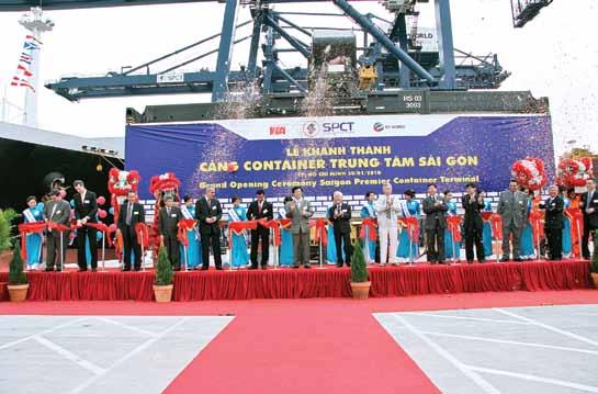 INTRODUCTION Saigon Premier Container Terminal SPCT, located along the western shore of the Soai Rap River on the 40 hectares Hiep Phuoc Industrial Park and 16km from Ho Chi Minh City center, is a