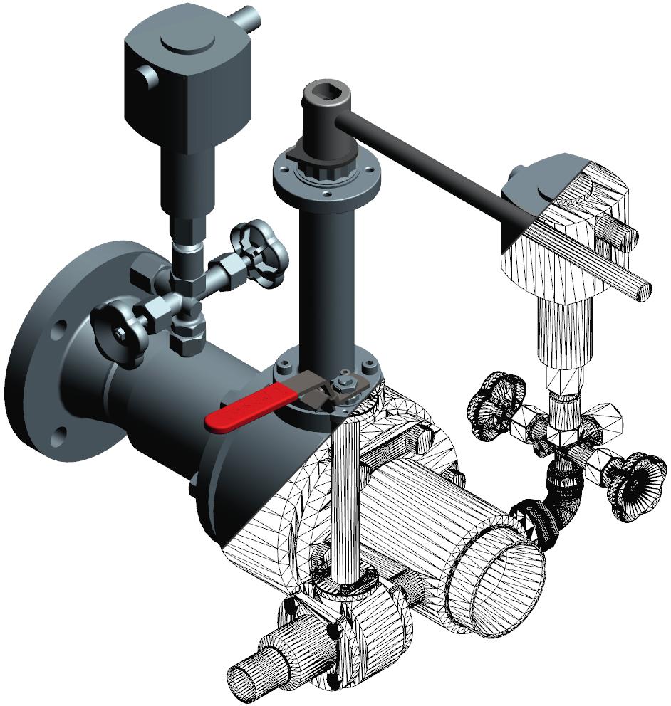 Based on ball valve technology, Meca-Inox designs low ﬂow restricitions solutions and manages certiﬁcation