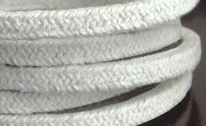 AIGI 20 (Extremely High Packing) AIGI 20 Packing is braided from ceramic fiber and corrosion resistant thin metal wire.