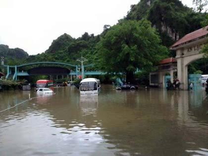 Heavy rainfall record in 08 days (23/7-04/8 in Northern area, especially Cua Ong station with total rainfall of 1.