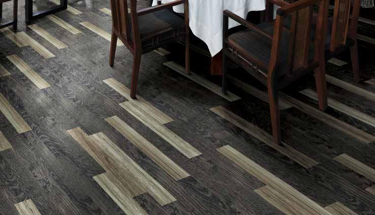 988 Sophisticate, 867 Sail Boat In Bound Traditional woods to contemporary grey tones with rustic flair, In Bound is a 12 mil floating LVT featuring our Uniclic Locking System for dimensional
