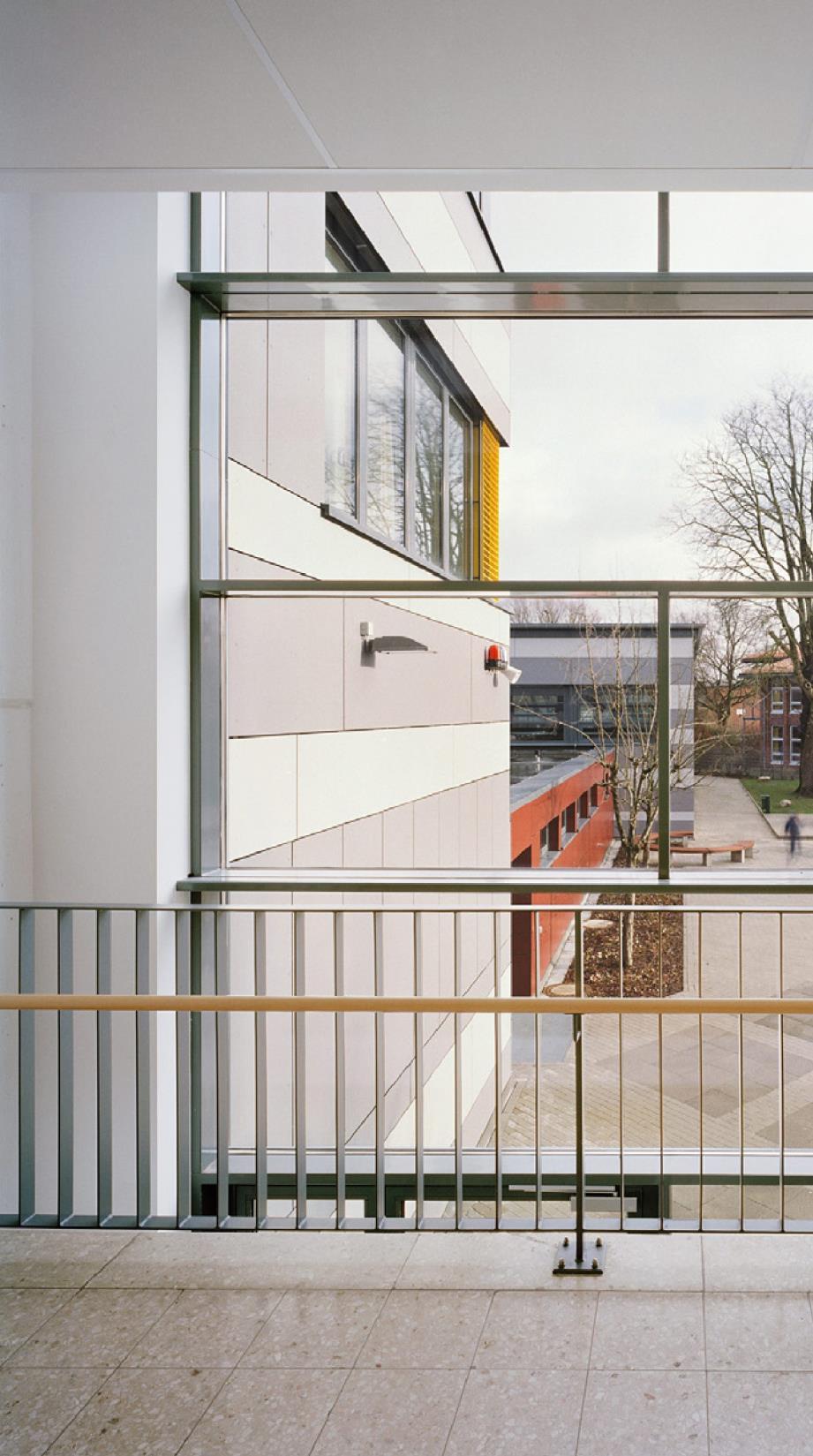 PROJECT INFORMATION HISTORY Hamburg International School was first establised in 1973 by Schlutz & Partner Architekten Company. It was primarily made of concrete steel frame and infill brickwork.