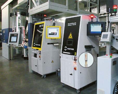 Test automation barriers and control systems and in particular the safe and trouble-free punching and forming process.