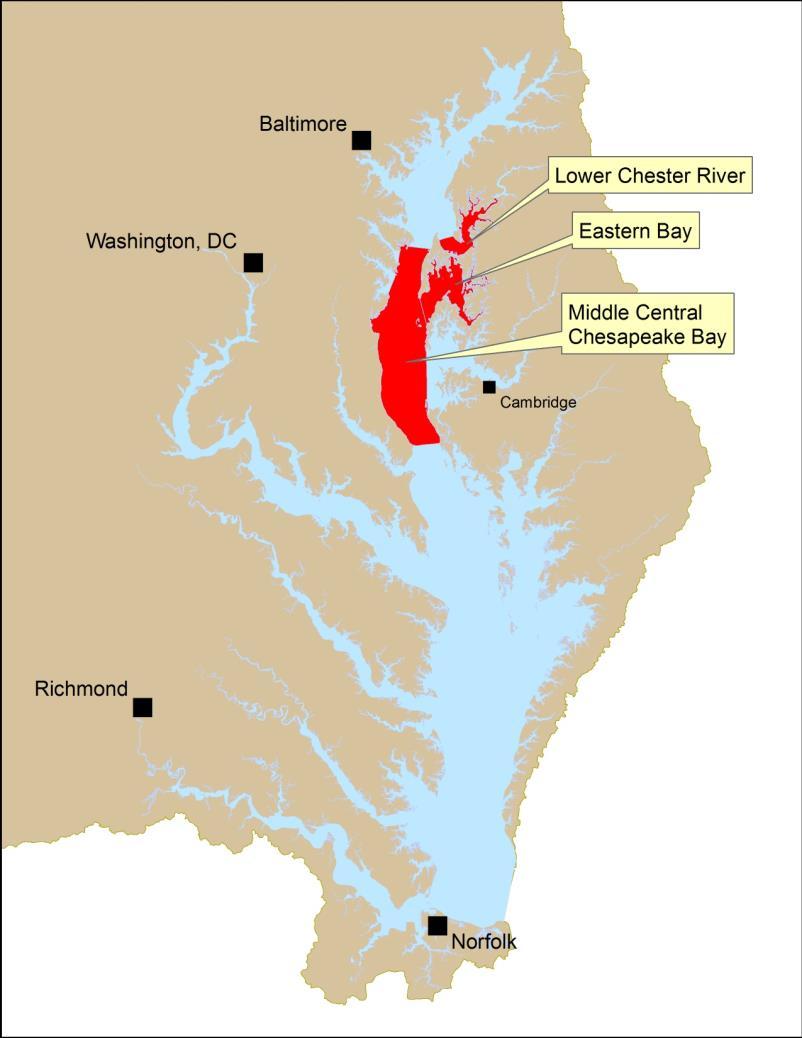 4- Mesohaline Modeling estimates from the 2015 Lower Susquehanna River Watershed Assessment (LSRWA) report
