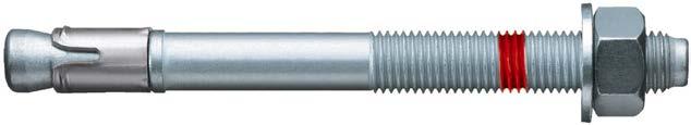ELC-1917 Most Widely Accepted and Trusted Page 2 of 10 UNC thread mandrel dog point expansion element collar bolt washer hex nut FIGURE 1 HILTI CARBON STEEL KWIK BOLT TZ (KB-TZ) Identification: 1.
