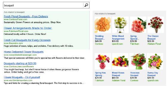 Bing Shopping Campaigns put Valentine s Day searchers closer to a