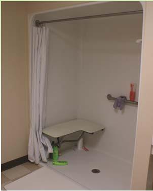 Shower Compartments: 608.2 Sizes and Clearances Revisions also include a format change to coordinate the three sections dealing with the various types of shower compartments.