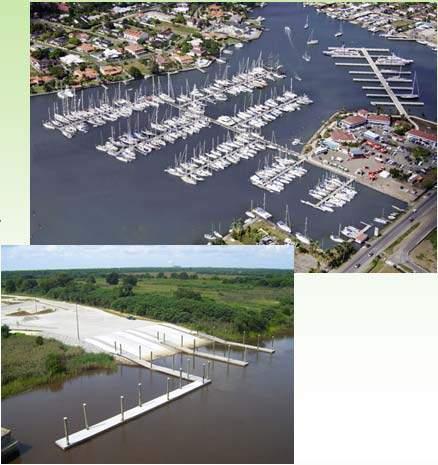 1103 Recreational Boating Facilities Boat slips Boarding piers at boat launches Not