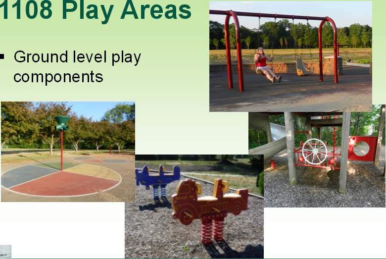 1108 Play Areas Soft contain play structures