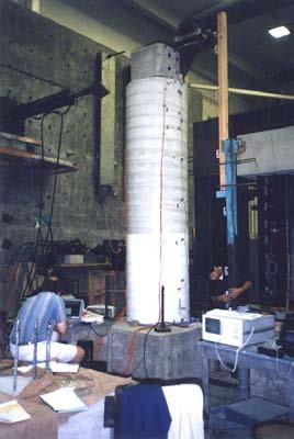 Damage detection on a reinforced concrete column using dynamic vibration signals Contact