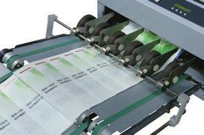 For more efficient paper handling, the press stacker PST-40 and pile delivery PSX-56 are also available.