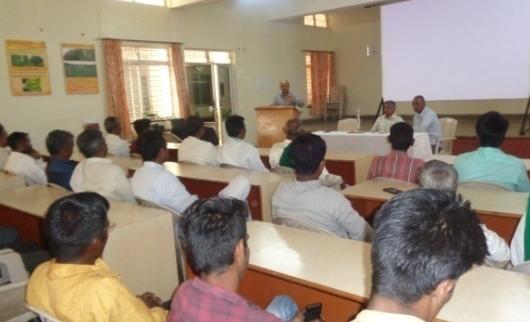 About 45 farmers and extension functionaries participated in the programme.