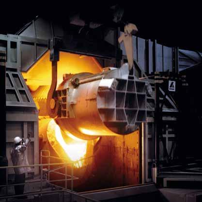 Electro Slag Remelting Production Conventional Production IMPROVED SERVICE LIFE DUE TO: The least possible