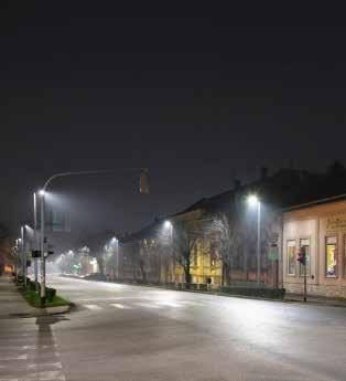 ME OPTICS - BUCK 7018 MISTRAL 4 ME CASE STUDY Application of MISTRAL with ME optics and large number of modules provides illumination for regional roads, highways and access roads, containing several