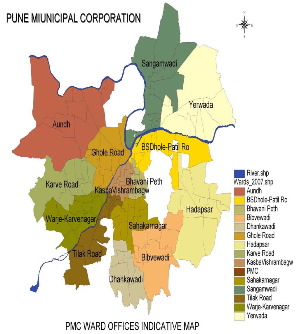 Overview of Pune city Pune is the 9 th most populous city in India.