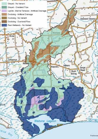 Catchment water quality review report Using the physiographic zones research, a report has been completed collating information around topography, climate, land use, soils, hydrology and geology.