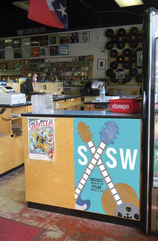 SXSW South by Southwest is a music and film festival that happens annually in