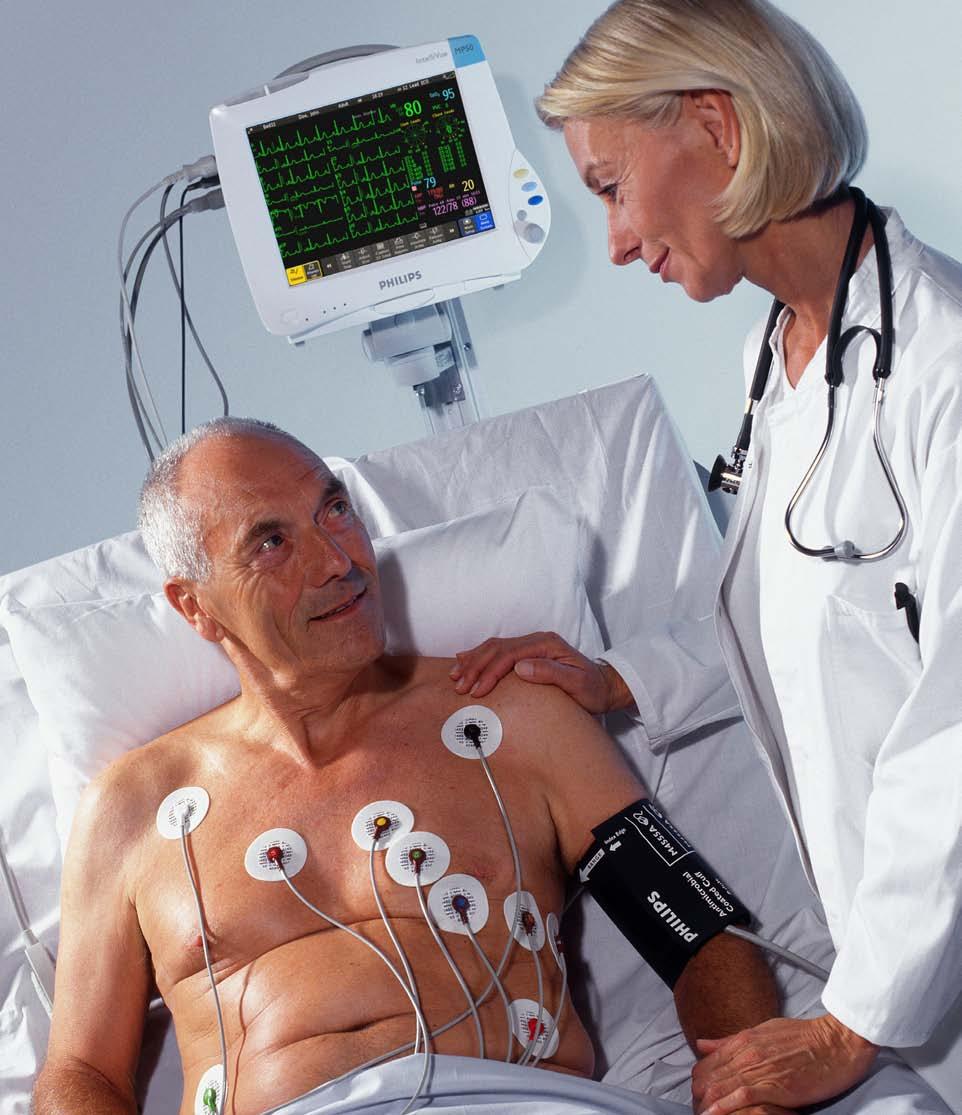 See more to do more Capture, review, and store diagnostic 12-lead ECGs at the monitor before sending them to the