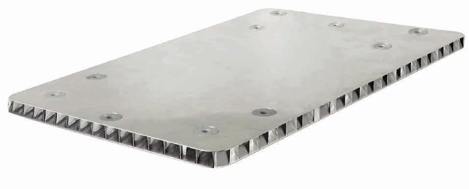 Material and Finishing Options Skin Materials: Aluminum Stainless Steel High Pressure