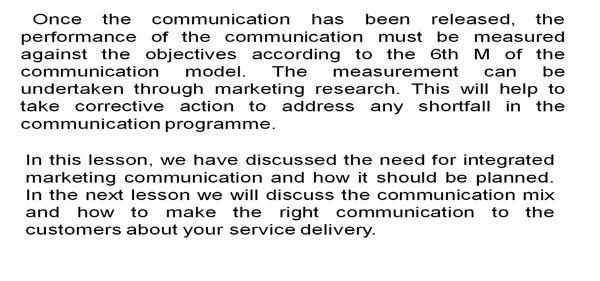 competitors is studied and a proportion of the company s sales is earmark as the budget for the communication programme.