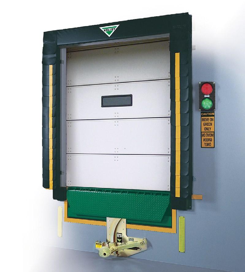 Integrate Your Kelley Equipment For Safer, More Efficient, KELLEY RESTRAINTS can be integrated with other dock equipment, including dock levelers, dock doors, inflatable seals or shelters, dock