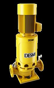 DSL benefits: Suction design provides a perfect flow High efficiency and low NPSH values NSL DSL Vertical In-line Centrifugal Pump NSL 50 Hz: 60 Hz: 10-1500 m 3 /h ~ 50-6600 US gpm 5-150 mlc ~