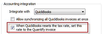 up in QuickBooks first and invoicing won t proceed without a matching customer. If a customer doesn t exist in QuickBooks, Quantify will display the information message below.